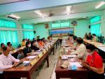 ประชุมหัวหน้าส่วนราชการ ณ ห้องประชุม ชั้น ๒ อำเภอสอยดาว